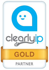 ClearlyIP Gold Partner Badge