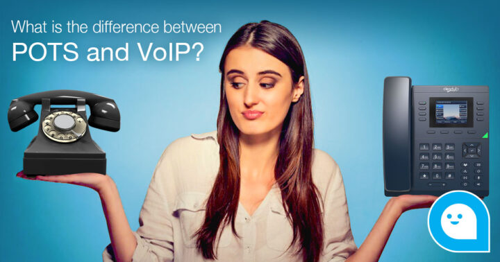 What is the difference between POTS and VoIP?